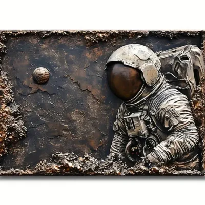Space Explorer Metal Astronaut - TELESCOPIUM.GR