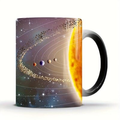Planets Heat Sensitive Mug
