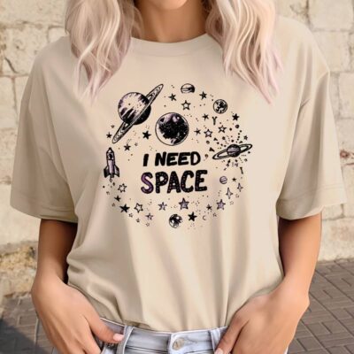I Need Space Neck T-Shirt