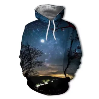 Universe Planets 3D Printed Hoodies - TELESCOPIUM.GR