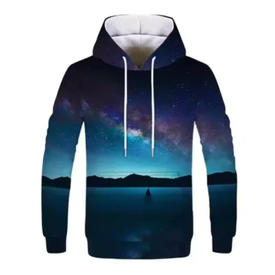 Universe Horizon 3D Printed Hoodies - TELESCOPIUM.GR