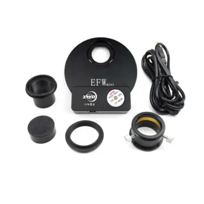 ZWO Motorized Filter Wheel Mini for 5x 1.25" or 5x31mm Filters - TELESCOPIUM.GR