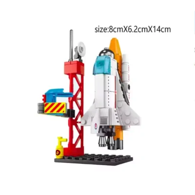 Space Shuttle Launching Model Building Blocks (107pcs) - TELESCOPIUM.GR
