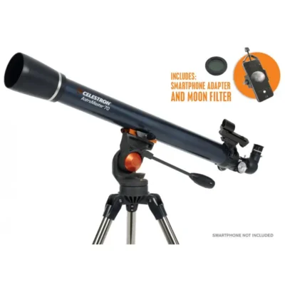 CELESTRON Telescope AC 70/900 Astromaster 70 AZ R Moon Edition - TELESCOPIUM.GR