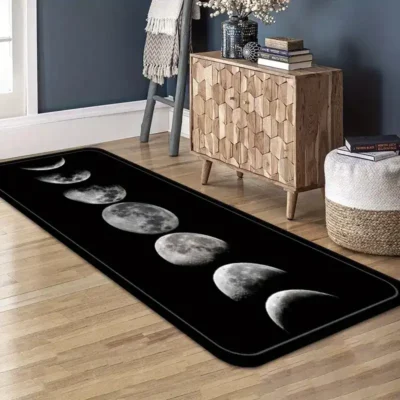 LUNAR MAT Home Decor with Lunar Cycle Design - TELESCOPIUM.GR
