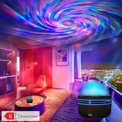 Galaxy Star Night Light with Multi-Color Remote Control - TELESCOPIUM.GR