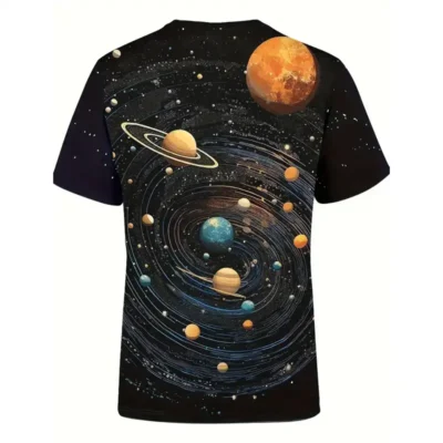 Planets in the Solar System T-Shirt - TELESCOPIUM.GR