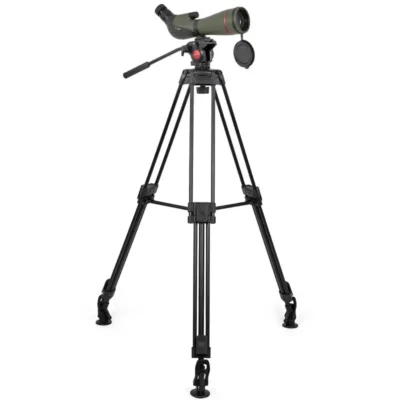OMEGON Zoom Spotting Scope 20-60x80mm + Tripod and Head - TELESCOPIUM.GR
