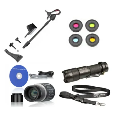 BRESSER Telescope N 114/500 Solarix AZ with Astrophotography SET - TELESCOPIUM.GR
