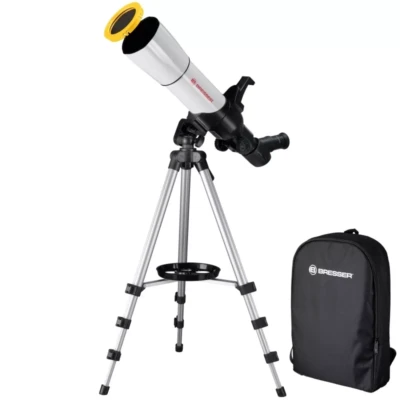 BRESSER Refractor Telescope SpaceRacer 70/400 with Bag - TELESCOPIUM.GR