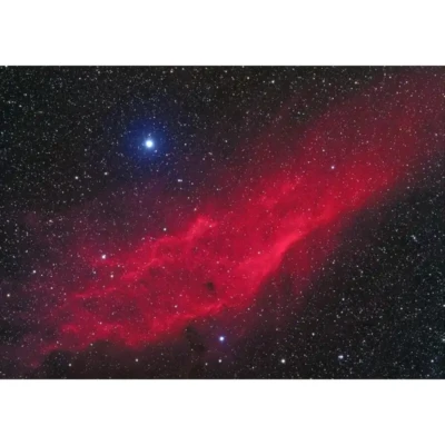 OKLOP Poster California Nebula NGC 1499 45cmx30cm - TELESCOPIUM.GR