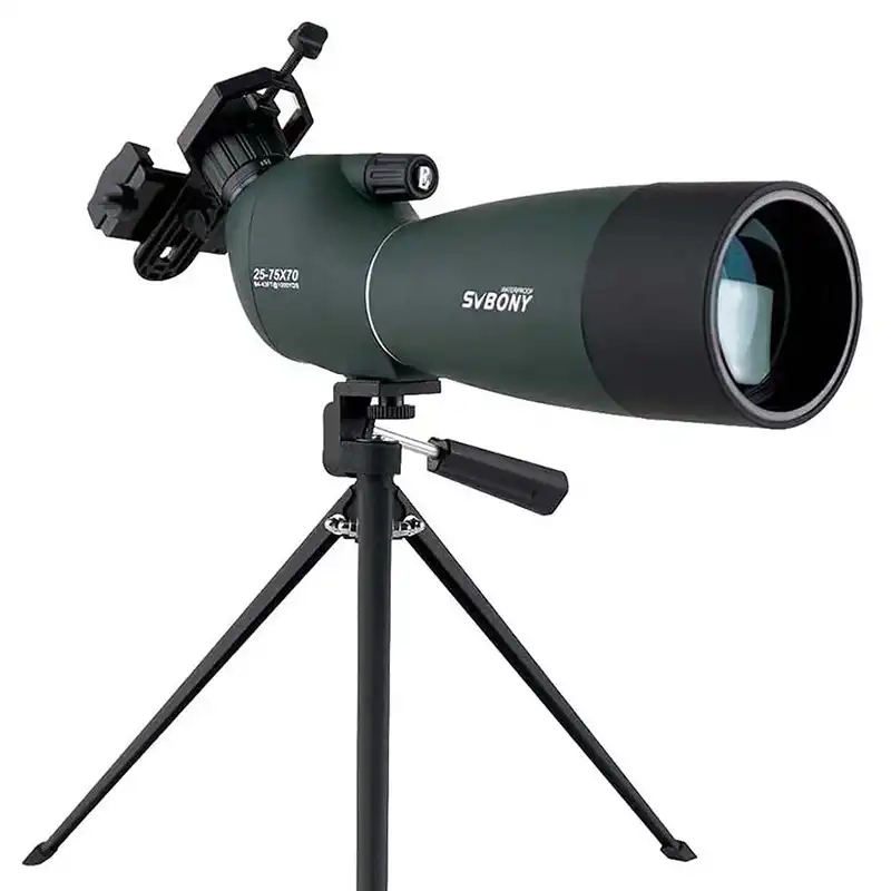SVBONY SV28 25-75x70mm Spotting Scope with Tripod - TELESCOPIUM.GR